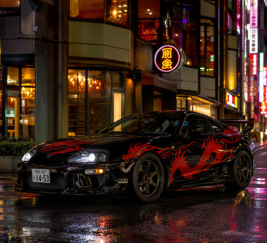 Red Dragon on the night shift
